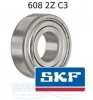Guolis SKF 608 ZZ C3, 8x22x7mm..