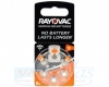 Cinko oro baterija RAYOVAC DA13, ..